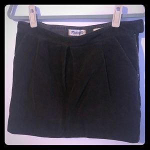 Madewell corduroy skirt 28